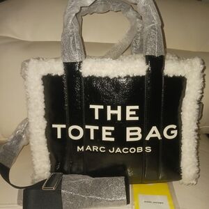 Marc Jacobs Black and White Tote Bag